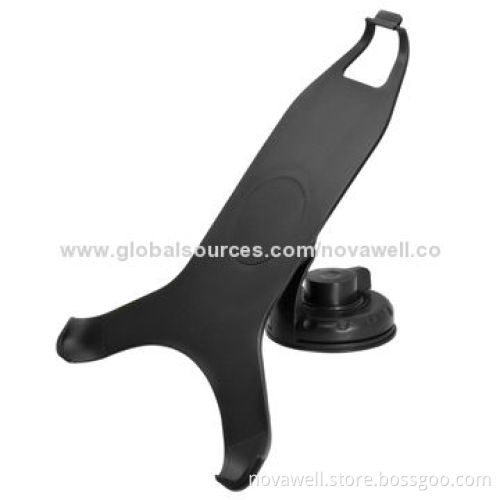 Car holder with strong suction cup, for Tablet PC, iPad 2, comes with an extra support stand